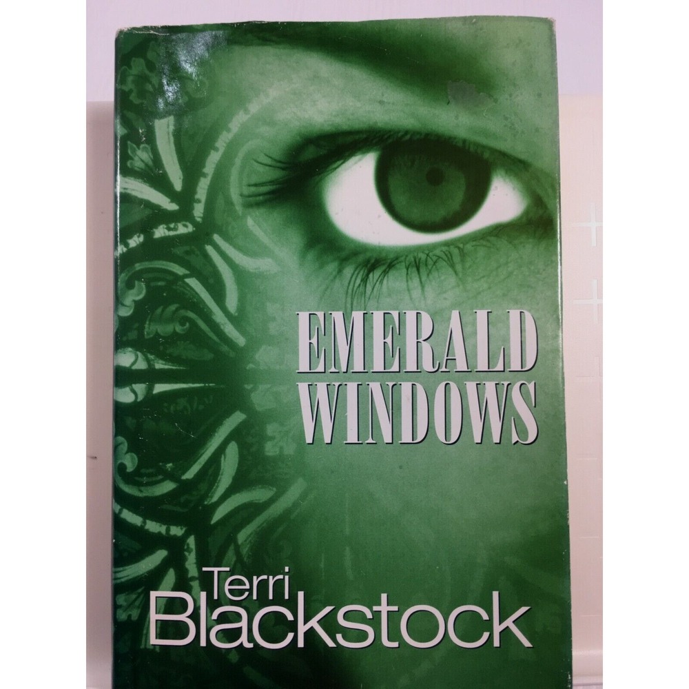 Emerald Windows Terri Blackstock Christian Fiction Book 2001 HCDJ